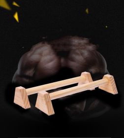 Size: 50cm - Street Fitness Russian Push-up Solid Wood Outdoor Inverted Stand