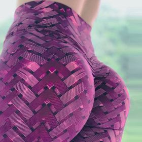 Slim high waist Purple sports leggings