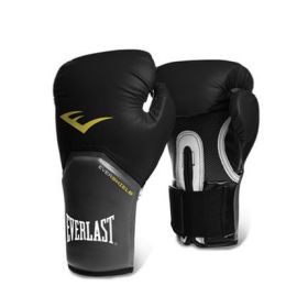 Color: Blue Black, Size: 10oz - Fighting Sanda Muay Thai Boxing Set Sandbag Gloves