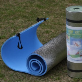 Size: 180x60x1cm - EVA foam moisture pad Thicken 1cm Outdoor aluminum film moisture pad Crawling mat Yoga mat Camping mat
