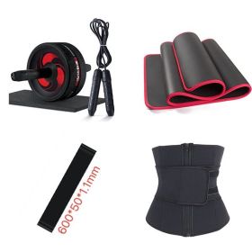Model: Bundle, Size: C Corset XL - The abdominal muscle wheel can be equipped with tension belt push up support