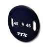 Dual grip Urethane Plate with white lettering-5lbs