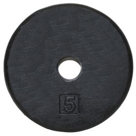 5 lb Regular Black Plate