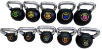 10 lb Rubber Club Kettlebell