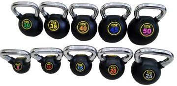 10 lb Rubber Club Kettlebell