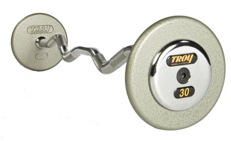 Pro-Style Curl Barbell 20-110 lb Set (10 lb Increments)