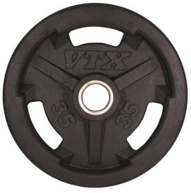 35 lb Olympic Rubber Encased Grip Plate