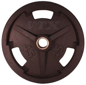 45 lb Olympic Rubber Encased Grip Plate