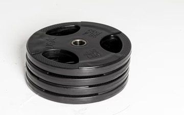 2.5 lbs USA Rubber Grip Plate (No grip slot)