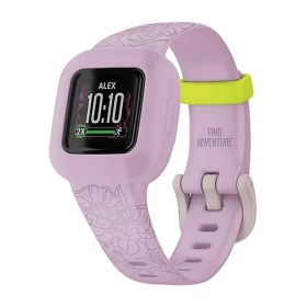 Garmin 010-02441-21 vivofit jr. 3 Fitness Tracker (Lilac Floral)