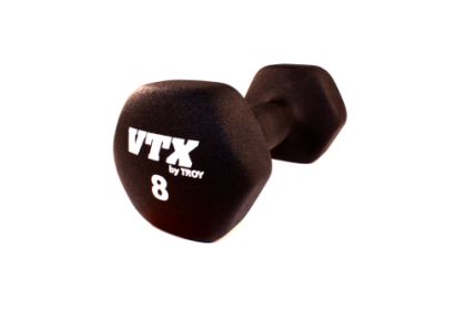 8 lb Neoprene Textured Hex Dumbbell