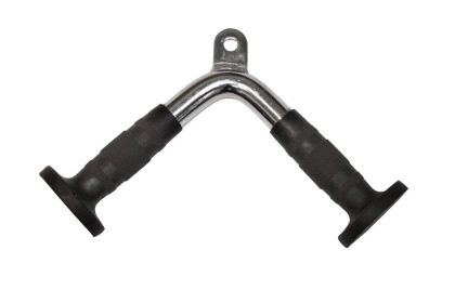 Triceps Pressdown V Bar w/ Rubber Grips