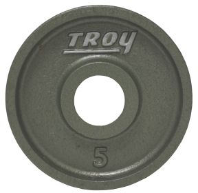 5 lb High Grade Fully Machined  Gray Iron Olympic Plate