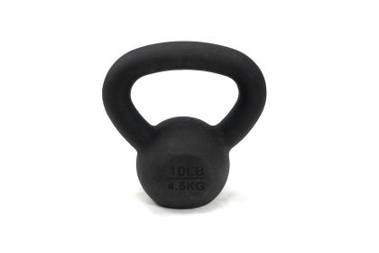 10 lb Black Cast Iron Kettlebell