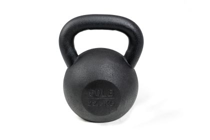 50 lb Black Cast Iron Kettlebell