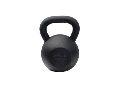60 lb Black Cast Iron Kettlebell