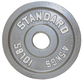 10 lb Economy Cast Iron  Gray Plate