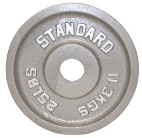 25 lb Economy Cast Iron Gray  Plate