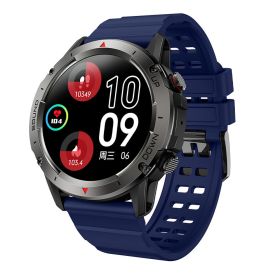 Nx9 Smart Watch Bluetooth Calling 24h Heart Rate Blood Pressure Blood Oxygen Detection Sports Smartwatch Dark Blue