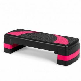 31 Inch Adjustable Exercise Aerobic Stepper with Non-Slip Pads