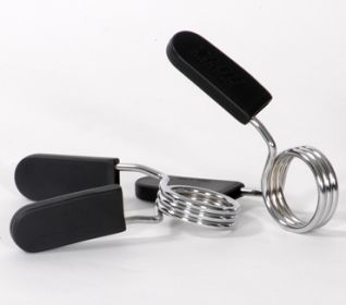 Spring Olympic Collar 2" E-Z with Rubber Grip (pair)