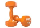 2 lb Vinyl Hex Dumbbell (Bright Purple)
