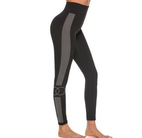 Leggings Women Yoga Fitness Legging Sport Leggins Legins Workout Pants - Black - L