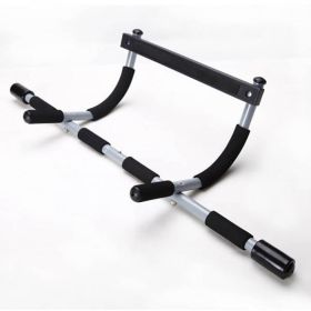 Pull up Bar for Doorway Push up Sit up Door Bar Portable Gym System Chin-up Fitness Bar for Home Gym Exercise Workout - steel