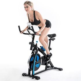 Home Cardio Gym Workout Professional Exercise Cycling Bike  - Black C - Professional Exercise Bikes