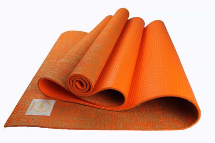Jute Premium Eco Yoga Mat - Orange