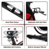 Gym Home Stationary 20 lbs Silent Belt Flywheel Exercise Bike - Black & Red - Professional Exercise Bikes