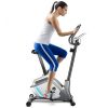 With LCD Monitor And Pulse Sensor Upright Magnetic Exercise Cycling Bike - Black & Grey - Professional Exercise Bikes