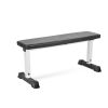 Strength Flat Utility Weight Bench (600 lb Weight Capacity) - White